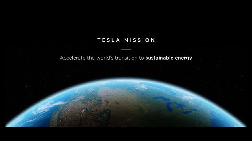 Tesla mission statement in article about How to get a job in Professional sport